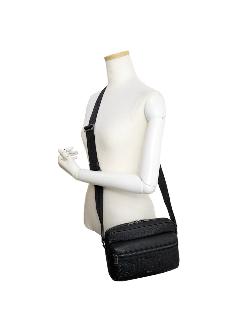 DIOR RIDER 2.0 ZIPPED MESSENGER BAG - Picture 4 of 9